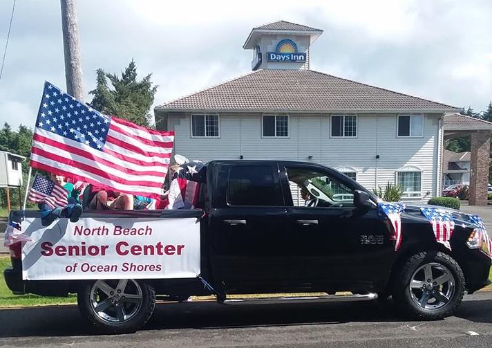 Black Truck - North Beach Senior Center Ocean Shores WA